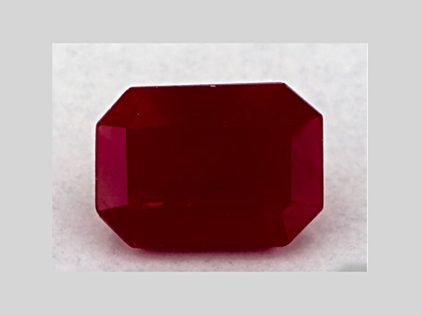 Ruby 6.9x4.97mm Emerald Cut 1.40ct