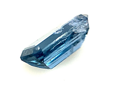 Blue Spinel 6.5x3.9mm Emerald Cut 0.69ct