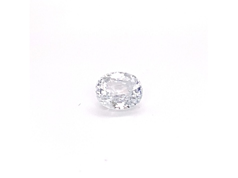 White Zircon 10.8x8.9mm Rectangular Cushion 6.03ct