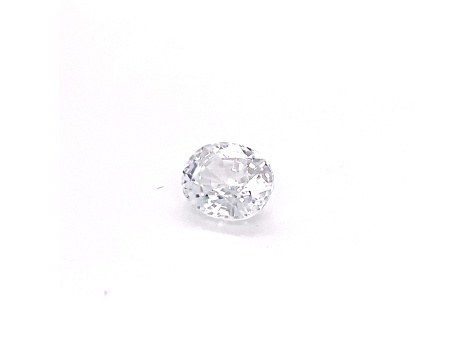 White Zircon 10.8x8.9mm Rectangular Cushion 6.03ct