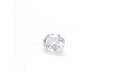 White Zircon 10.8x8.9mm Rectangular Cushion 6.03ct