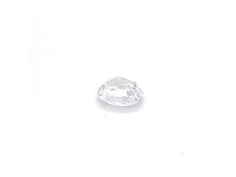 White Zircon 10.8x8.9mm Rectangular Cushion 6.03ct