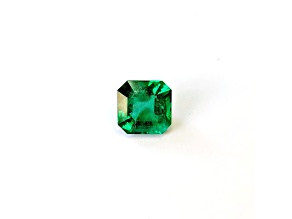 Zambian Emerald 9.48x9.41mm Asscher Cut 3.41ct