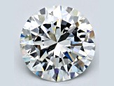 3.49ct Natural White Diamond Round, E Color, VS2 Clarity, GIA Certified