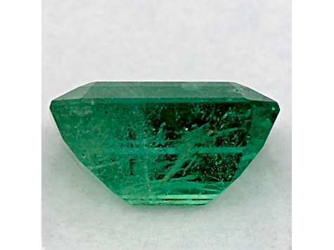 Zambian Emerald 9.66x6.96mm Emerald Cut 2.41ct