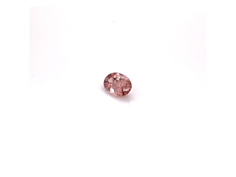Pink Zircon 10.7x7.2mm Oval 3.37ct