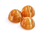 Opal Cat's Eye 6mm Round Set of 3 2.45ctw