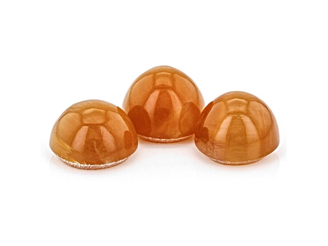 Opal Cat's Eye 6mm Round Set of 3 2.45ctw
