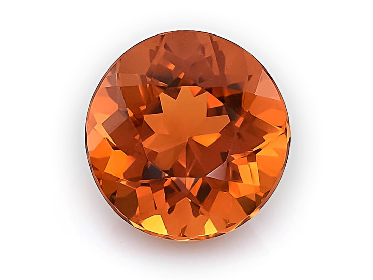 Madeira Citrine 12mm Round 6.54ct - 15NBMA | JTV