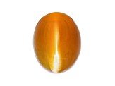 Fire Opal Cat's Eye 8x6mm Oval 1.30ct