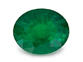 Panjshir Valley Emerald 14.5x11.9mm Oval 6.92ct