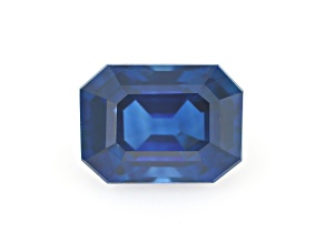 Sapphire 6.3x4.6mm Emerald Cut 0.96ct