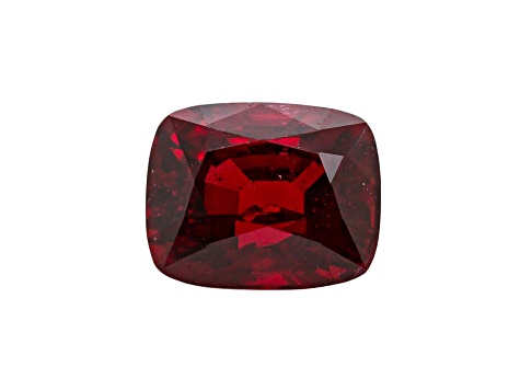 Red Spinel 7.5x6.0mm Cushion 1.76ct