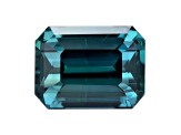 Teal Sapphire 11x7.46mm Emerald Cut 5.09ct