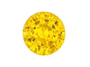 Yellow Sapphire 6.5mm Round 1.6ct