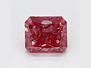 1.05ct Vivid Pink Radiant Cut Lab-Grown Diamond VS1 Clarity IGI Certified