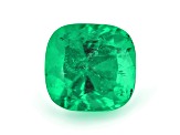 Colombian Emerald 10.5x10.1mm Cushion 5.11ct