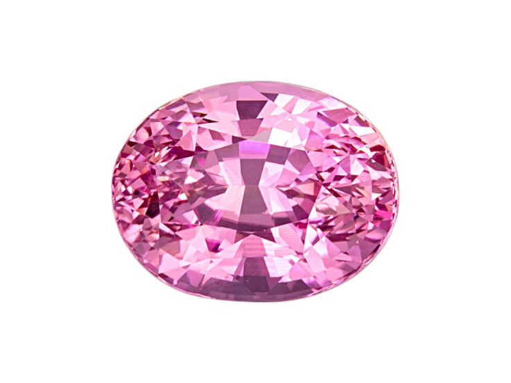 Pink Sapphire Loose Gemstone 10.57x8.12mm Oval 4.78ct