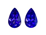 Tanzanite 9x6mm Pear Shape Matched Pair 2.99ctw