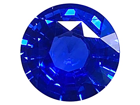 Sapphire Loose Gemstone 9mm Round 3.05ct
