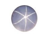 Star Sapphire Loose Gemstone Unheated 11mm Round Cabochon 6.76ct