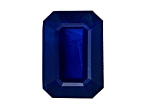 Kanchanaburi Sapphire Loose Gemstone 6.1x4.1mm Emerald Cut 0.98ct