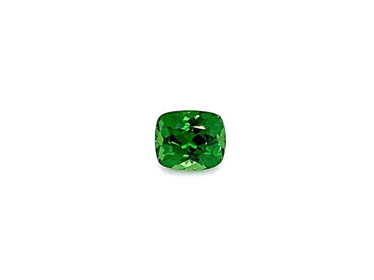 Tsavorite 6.45x5.48mm Cushion 1.25ct