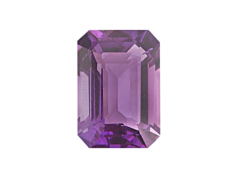 Amethyst 8x6mm Emerald Cut 1.50ct