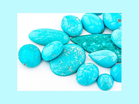 Turquoise Mixed Shape Parcel 100ctw