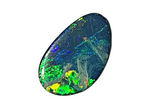 Opal on Ironstone 16x10mm Free-Form Doublet 2.74ct