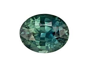 Teal Sapphire 8x6.3mm Oval 1.82ct