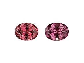 Rhodolite 7.9x6.0mm Oval Matched Pair 2.86ctw