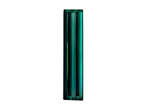Bluish Green Tourmaline 23.2x5.2mm Emerald Cut 4.34ct