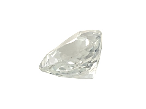 White Sapphire Loose Gemstone 9mm Trillion 3.97ct