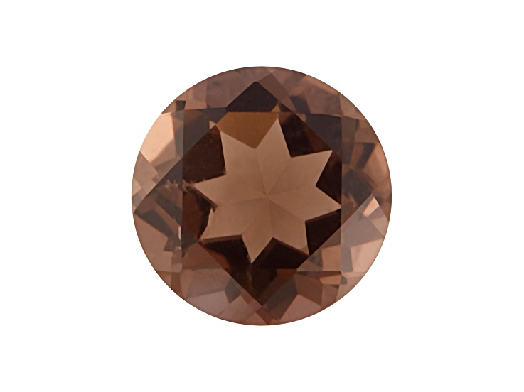 Smoky Quartz 7mm Round 1.25ct
