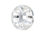 White Sapphire 7x5mm Oval 0.88ct