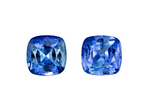Sapphire 4.5mm Cushion Matched Pair 0.92ctw