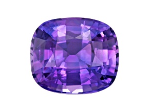 Purple Sapphire 8.2x6.7mm Cushion 2.25ct
