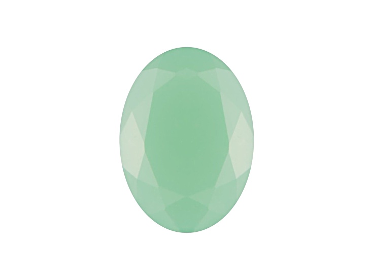 Chrysoprase 7x5mm Oval 0.93ct