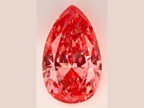 1.19ct Vivid Pink Pear Shape Lab-Grown Diamond VS1 Clarity IGI Certified