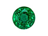 Zambian Emerald 5.4mm Round 0.64ct