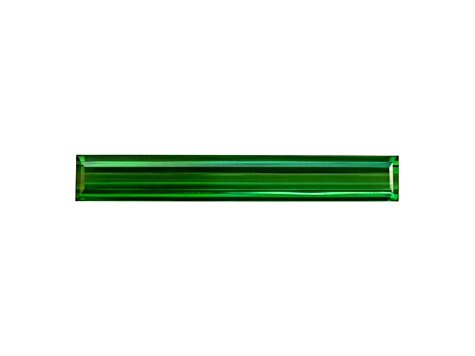 Green Tourmaline 32x4.6mm Emerald Cut 4.55ct