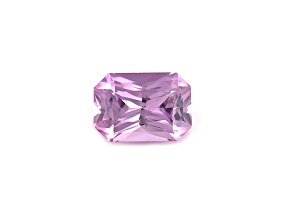 Pink Sapphire 6.8x4.8mm Emerald Cut 1.08ct