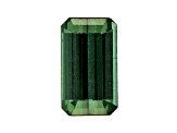 Bluish Green Tourmaline 5.2x3mm Emerald Cut 0.31ct