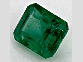 Zambian Emerald 7.45x6.31mm Emerald Cut 1.56ct