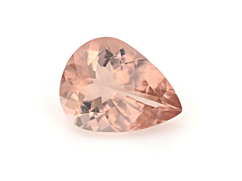 Peach Morganite 14x10.7mm Pear Shape 4.53ct