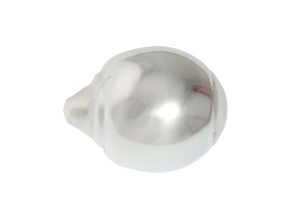 Cultured Tahitian Pearl 12.4x10.2mm Drop Shape 7.96ct