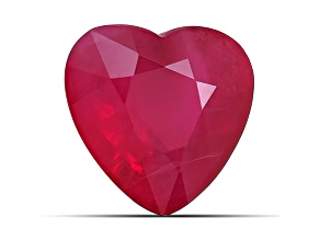 Burmese Ruby 6mm Heart Shape 0.95ct