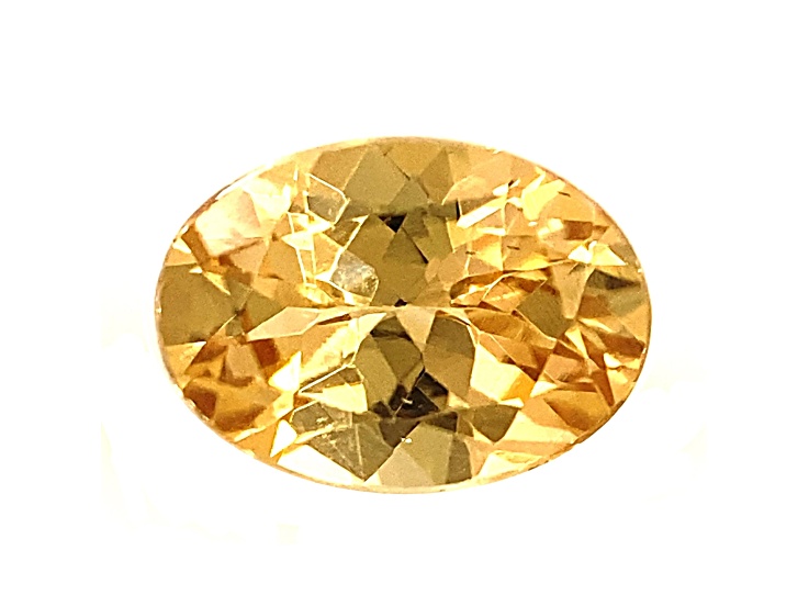 イエローラウンドカットダイヤモンド 約7mm Golden Garnet 7x5mm Oval 1.00ct - 163D1A | JTV