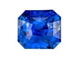 Sapphire Loose Gemstone 6.4x5.7mm Radiant Cut 1.55ct